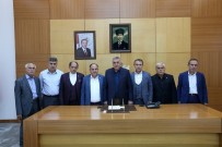 HAMDOLSUN - Muhtarlar'dan Başkan Toçoğlu'na Ziyaret
