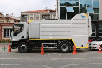 Saruhanlı'da Çöp Konteynerleri Düzenli Olarak Yıkanacak