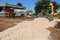 GEÇITLI - Akçakale Kırsalında Yol Yapım Çalışmaları Sürüyor