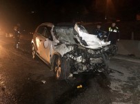 D100 KARAYOLU - Cip, Yol Temizleme Aracına Çarptı Açıklaması 3 Ölü