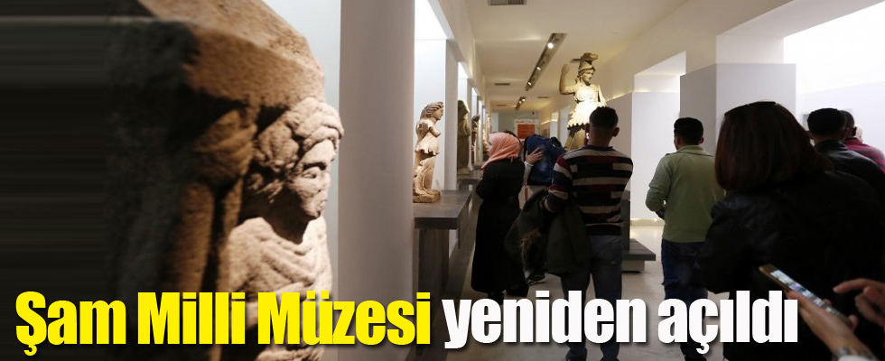 Şam Milli Müzesi yeniden açıldı