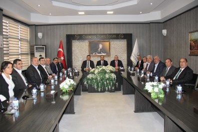 Vali Yerlikaya'dan GTB'ye Veda Ziyareti