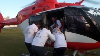 DUMLUPıNAR ÜNIVERSITESI - Ambulans Helikopter 1 Günlük Bebek İçin Havalandı