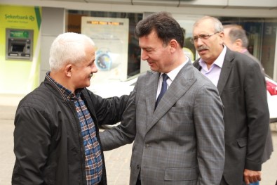 Başkan Akın Seçim Çalışmalarını İncirliova'da Sürdürdü