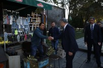 ERCIYES - Başkan Çelik, Hunat'taki Taksici Ve Boyacı Esnafını Ziyaret Etti