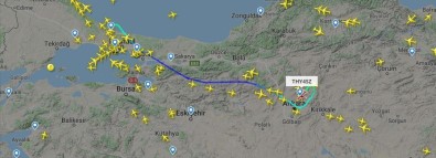 İstanbul Havalimanı'ndaki İlk Tarifeli Uçuş Radardan Görüntülendi