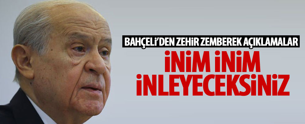 Bahçeli'den terör saldırısıyla ilgili açıklama