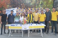 GENÇ FENERBAHÇELİLER - Bilecik UNI Genç Fenerbahçeliler Taraftar Grubu'ndan Takımına Tam Destek