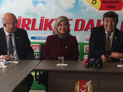 İYİ Parti Heyeti Kayseri Gazeteciler Cemiyeti'ni Ziyaret Etti