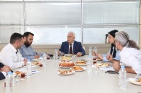 YENİLİKÇİ PROJELER - Bozbey, Bilgi İşlem Personeliyle Kahvaltıda Buluştu