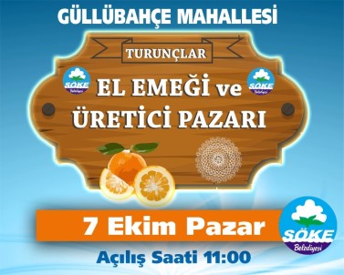 Güllübahçe Turunçlar El Emeği Ve Üretici Pazarı Açılıyor