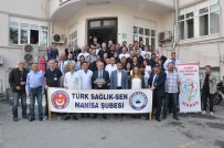 SAĞLıK SEN - Manisalı Sağlıkçılardan 'Sağlıkta Şiddete Son' Çağrısı