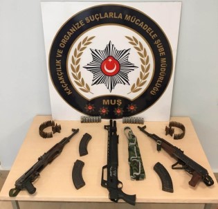 Muş'ta Silah Ticareti Yapan Bir Kişi Tutuklandı