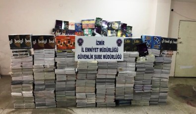 İzmir'de 500 Milyon Liralık Korsan Kitap Ele Geçirildi