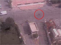 Motosikletli Metrelerce Sürüklendi