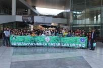 Büyükorhan'lı Öğrencilerin İlk Maç Heyecanı