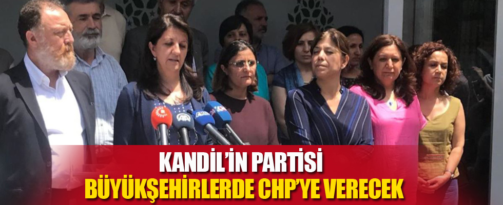 HDP büyükşehirlerde CHP'yi destekleyecek