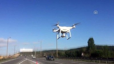İstanbul'da Drone İle Trafik Denetimleri