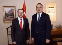 ADÜ Rektörü Bircan, Bakan Ersoy'u Ziyaret Etti