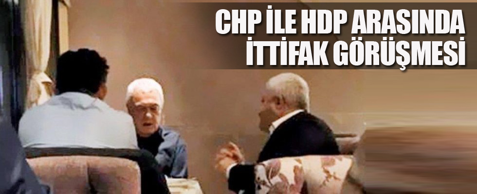 HDP ile CHP arasında ittifak görüşmesi