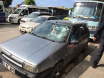 YOLCU TAŞIMACILIĞI - Otopark Kavgasında Silahlar Konuştu