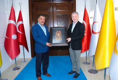 Sivas Valisi Gül'den Başkan Gürkan'a Ziyaret