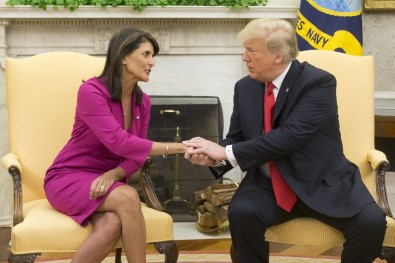 ABD'nin BM Daimi Temsilcisi Haley, İstifasını Açıkladı