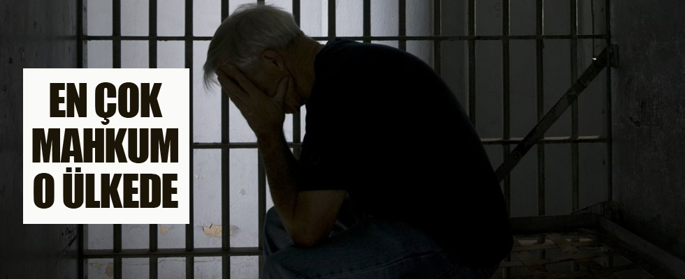 En çok mahkum o ülkede