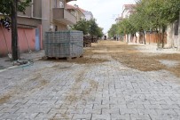YEŞILTEPE - Ergene'de Girne Caddesi Parke Taş Oldu