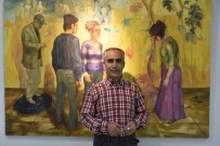 Murat Ağçiçek'in 'İletişim-Sizlik' Temalı Resim Sergisi Açıldı