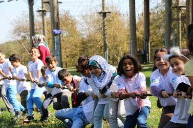Sığınmacı Minikler Macera Park'a Konuk Oldu