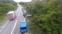 Sinop'ta Trafik Kazası Açıklaması 1 Yaralı