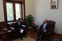 Vali Çakacak, Türk İş İl Temsilcisi Demir'i Kabul Etti