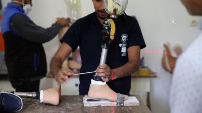 6 Bin 500 Suriyeliye El Ve Bacak Protezi Takıldı