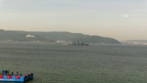 FIRKATEYN - Alman Askeri Gemisi Çanakkale Boğazı'ndan Geçti