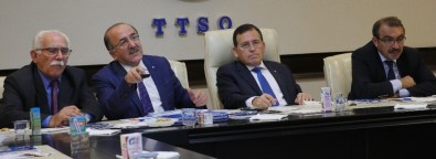 Başkan Gümrükçüoğlu, TTSO Yönetim Kurulu'nu Bilgilendirdi