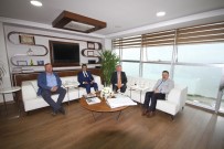 Kaymakam Ve Belediye Başkanı Çalışmalar Hakkında Bilgilendirildi