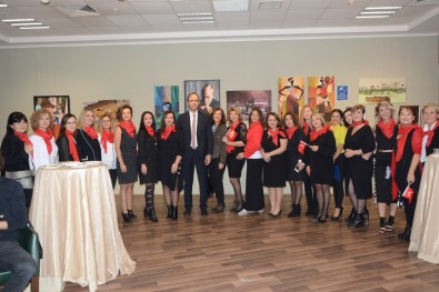 PAÜ Hastanesinde Cumhuriyet Kadınları Sergisi Açıldı