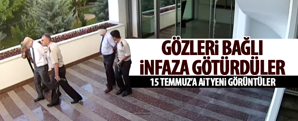 İnfaza böyle götürmüşler
