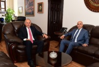 ALİ KORKUT - Vali Azizoğlu'ndan Başkan Korkut'a Veda Ziyareti