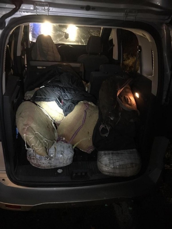 250 kilo bomba yüklü araç yakalandı