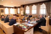 CEMİL ÇİÇEK - ATO Yönetiminden Başkan Çetin'e Ziyaret