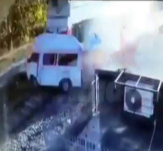 Hemzemin Geçitte 2 Kişinin Öldüğü Kaza Kamerada