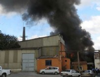 ÇOBANYıLDıZı - Kartal'da fabrikada yangını
