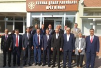 ŞEKER FABRİKASI - KTO Başkanı Gülsoy, Turhal Şeker Fabrikasını Ziyaret Etti