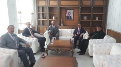 Muş MHP İl Başkanı Kaymakam Yalçın'ı Ziyaret Etti