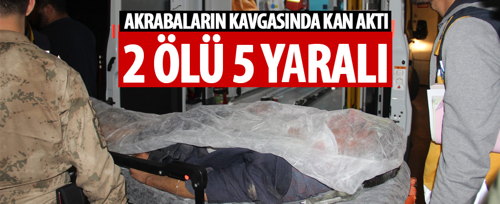 Şanlıurfa'da silahlı kavga