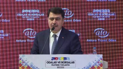 Ankara Odalar Ve Borsalar Müşterek Toplantısı