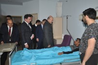 İDRIS AKBıYıK - Bakan Soylu, Tedavileri Devam Eden Askerleri Ziyaret Etti