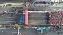 VODAFONE - Vodafone 40. İstanbul Maratonu Havadan Görüntülendi